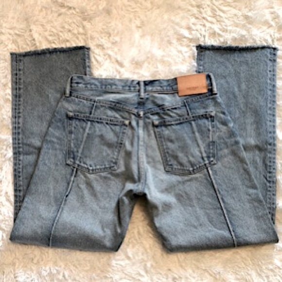 “NEW” Moussy Vintage Siena Mid-Rise Straight-Leg Jean - Picture 5 of 9